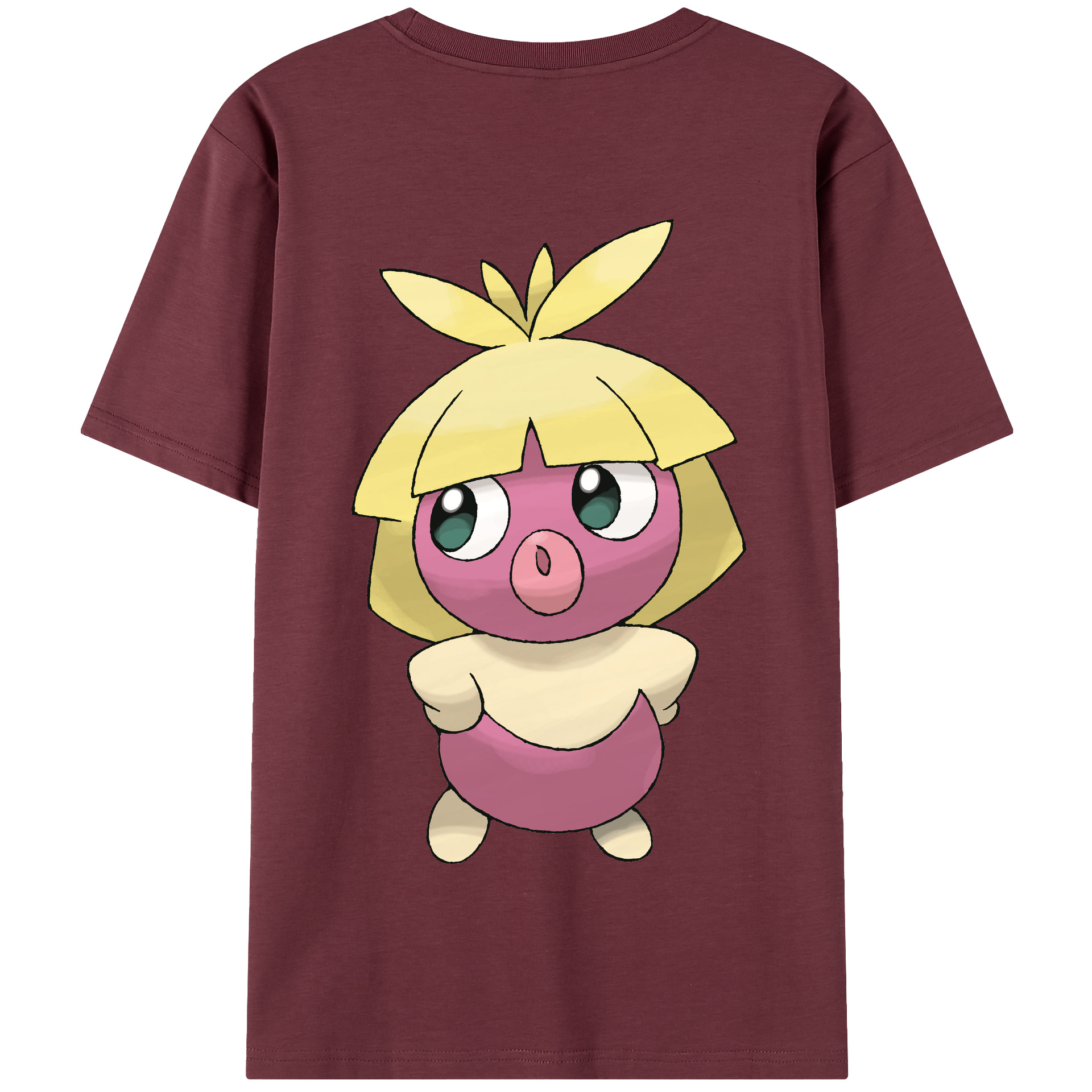 （画像用） ポケットモンスター Pokémon 綿100％半袖Tシャツ（背面プリント）